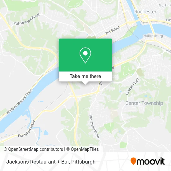 Jacksons Restaurant + Bar map