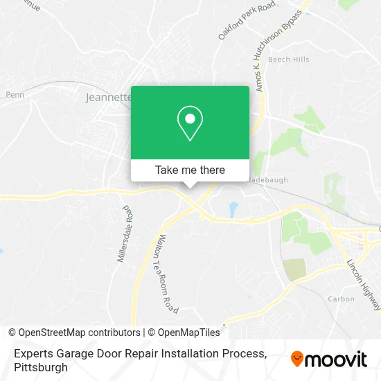 Experts Garage Door Repair Installation Process map