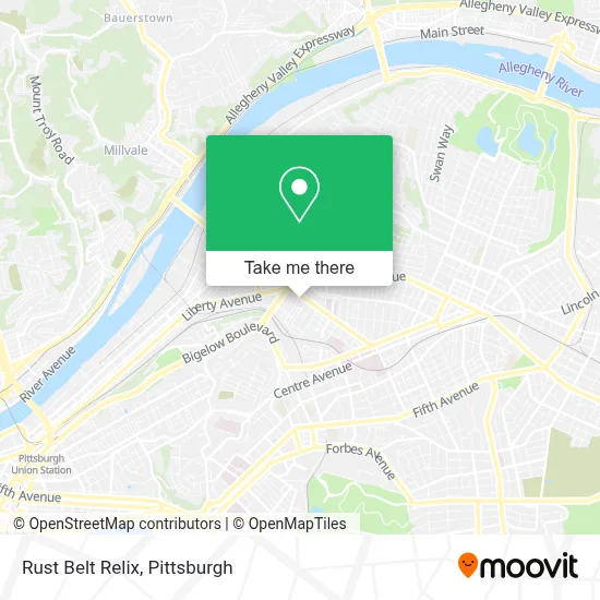 Rust Belt Relix map