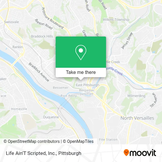 Life Ain'T Scripted, Inc. map