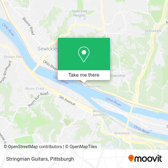 Stringman Guitars map
