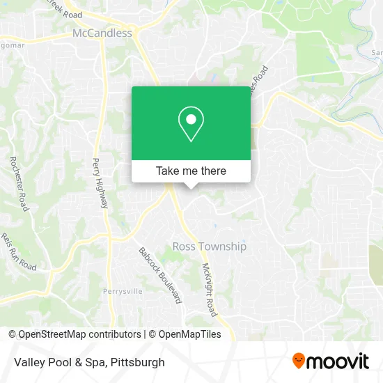 Valley Pool & Spa map
