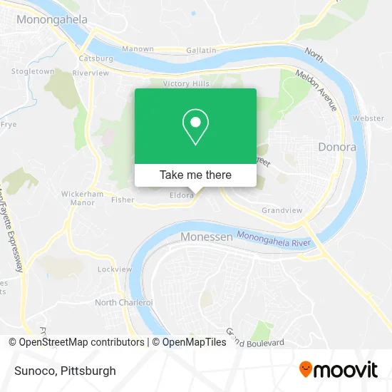 Sunoco map