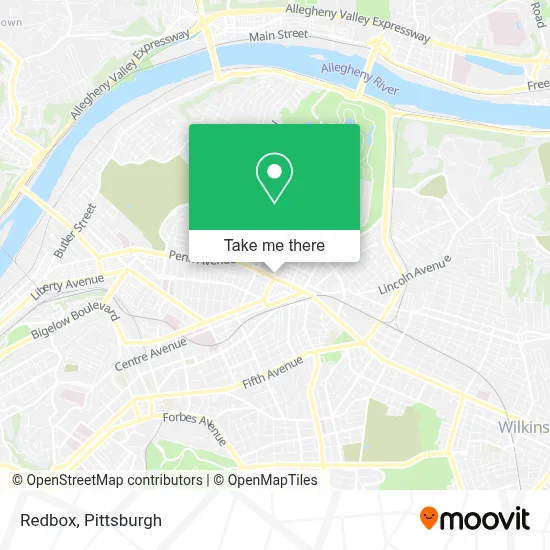 Redbox map