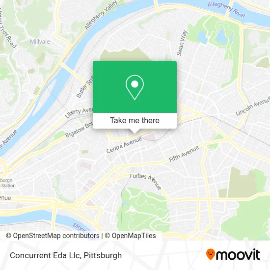 Concurrent Eda Llc map
