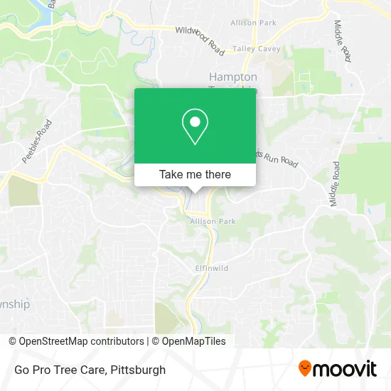 Go Pro Tree Care map