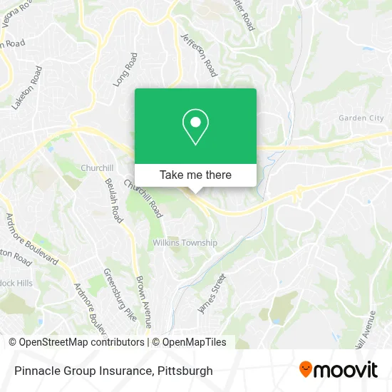Pinnacle Group Insurance map