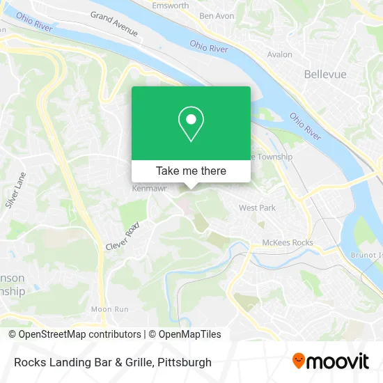 Rocks Landing Bar & Grille map
