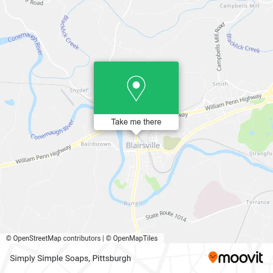 Simply Simple Soaps map