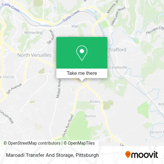 Maroadi Transfer And Storage map