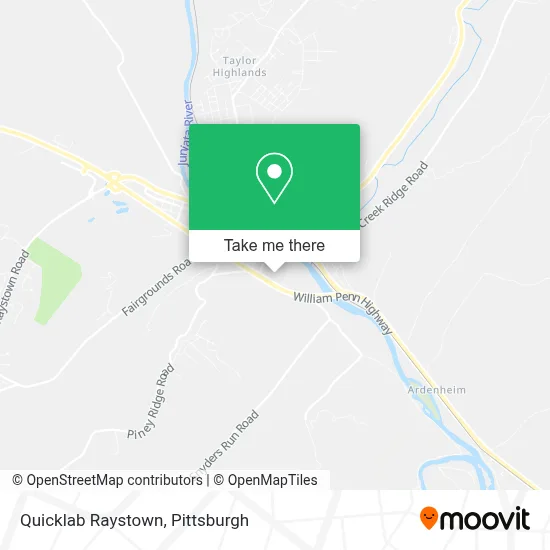 Quicklab Raystown map
