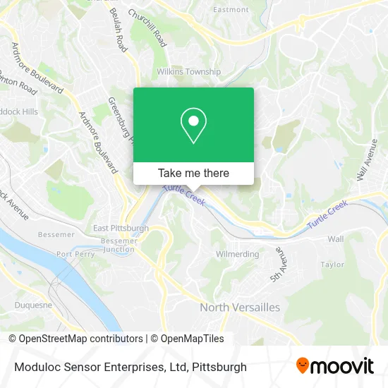 Moduloc Sensor Enterprises, Ltd map