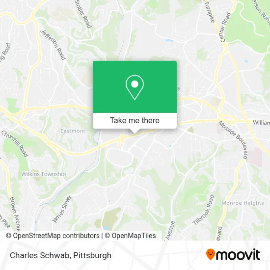 Charles Schwab map