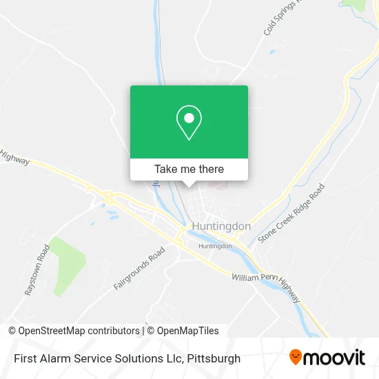 First Alarm Service Solutions Llc map