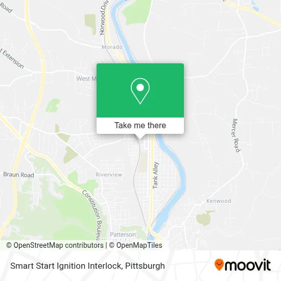 Smart Start Ignition Interlock map