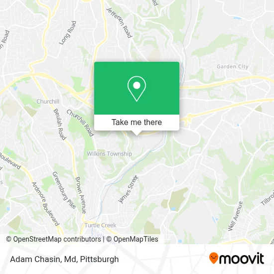 Adam Chasin, Md map