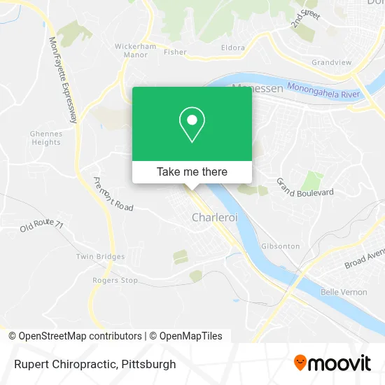 Rupert Chiropractic map