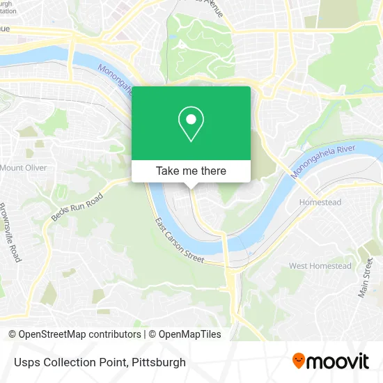 Usps Collection Point map