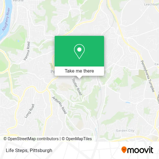 Life Steps map