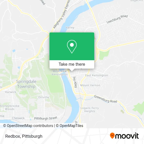 Redbox map