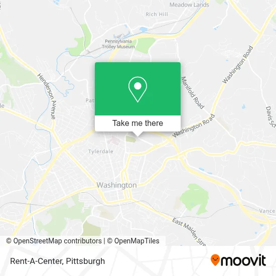 Rent-A-Center map