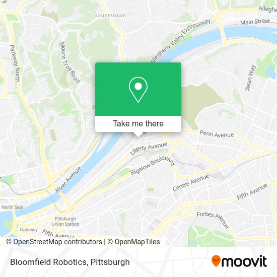 Bloomfield Robotics map