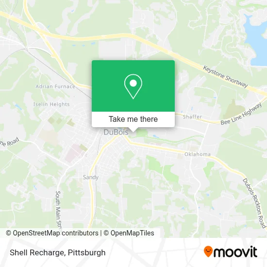Shell Recharge map