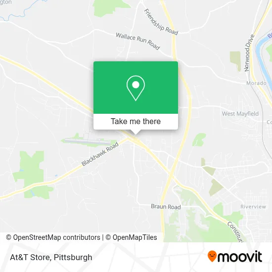 At&T Store map