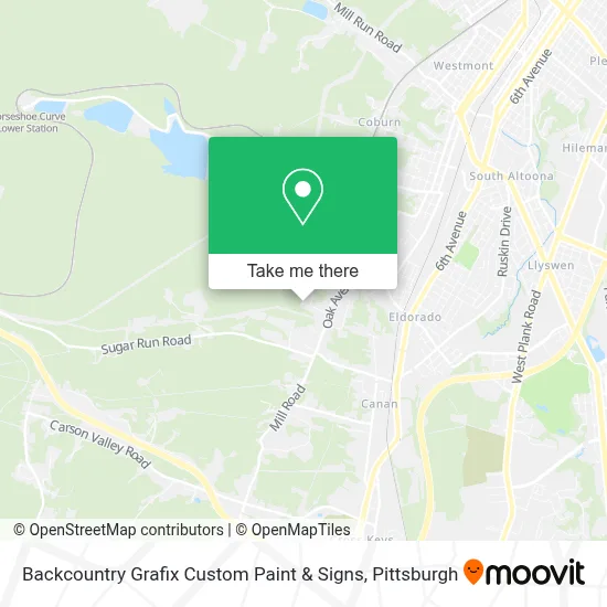 Backcountry Grafix Custom Paint & Signs map