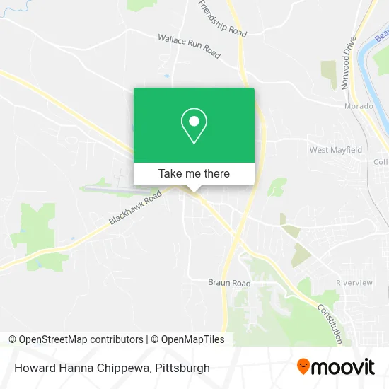 Howard Hanna Chippewa map