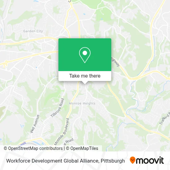 Workforce Development Global Alliance map