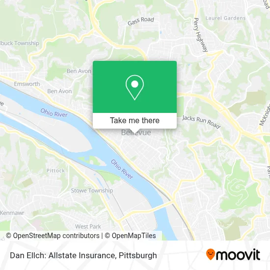 Dan Ellch: Allstate Insurance map