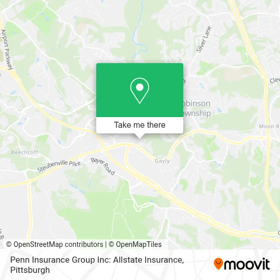 Penn Insurance Group Inc: Allstate Insurance map