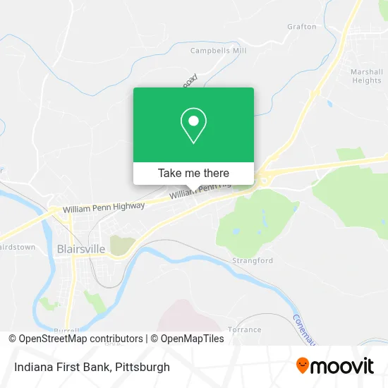 Indiana First Bank map