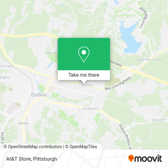 At&T Store map