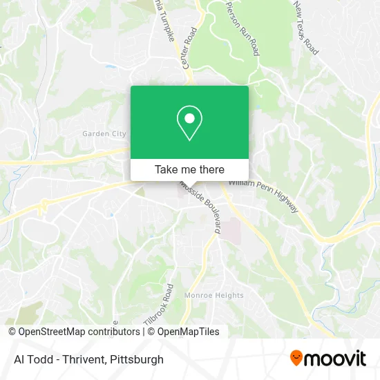 Al Todd - Thrivent map