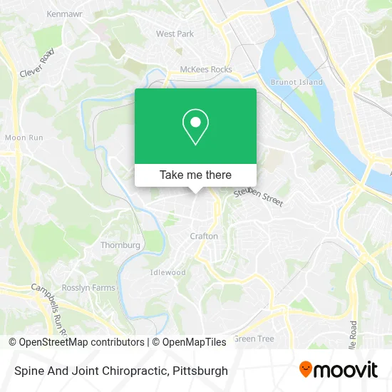 Spine And Joint Chiropractic map