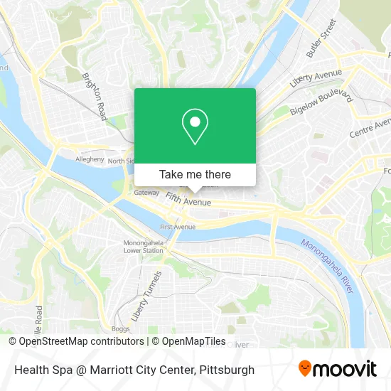 Health Spa @ Marriott City Center map