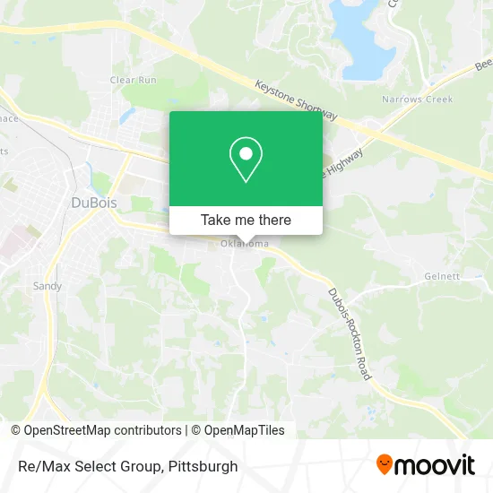 Re/Max Select Group map
