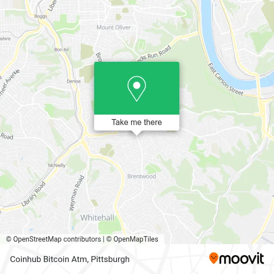 Coinhub Bitcoin Atm map