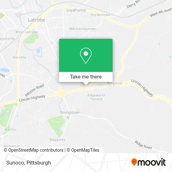 Sunoco map
