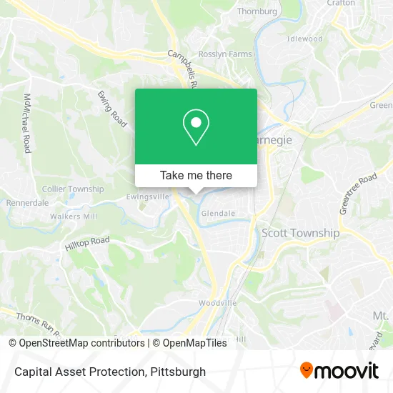 Capital Asset Protection map