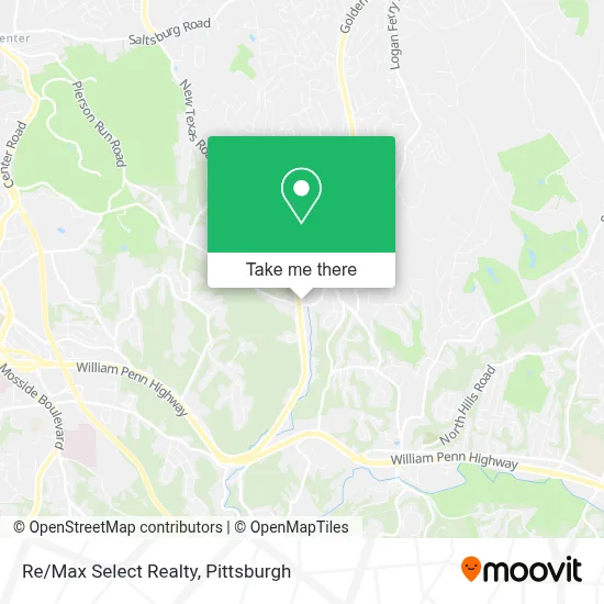Re/Max Select Realty map