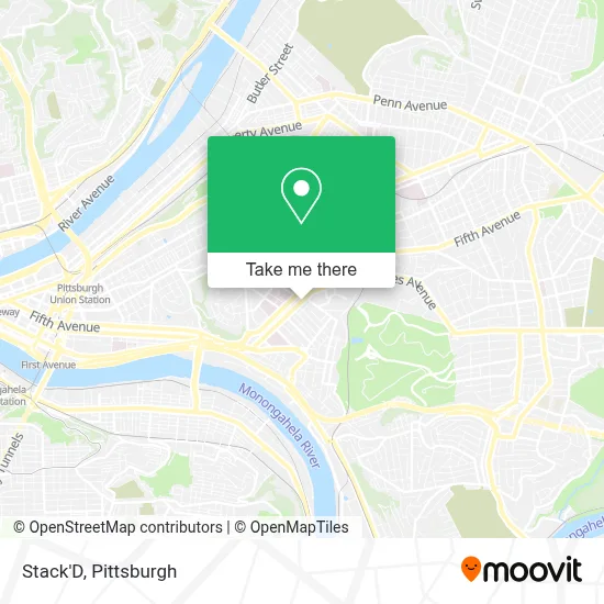 Stack'D map