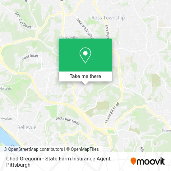 Chad Gregorini - State Farm Insurance Agent map