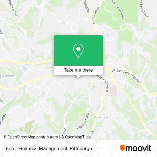 Berer Financial Management map