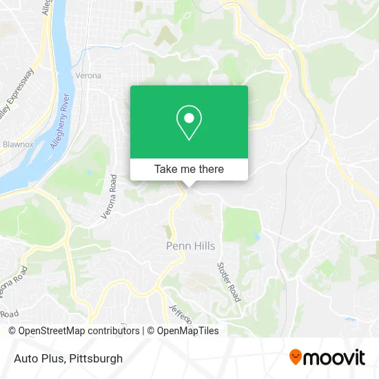 Auto Plus map