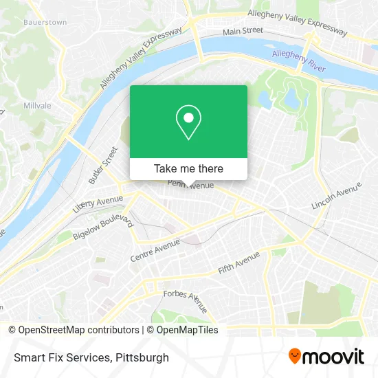 Smart Fix Services map