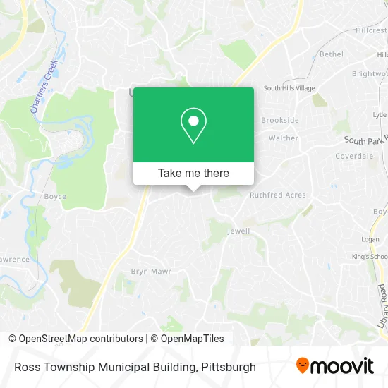 Ross Township Municipal Building map