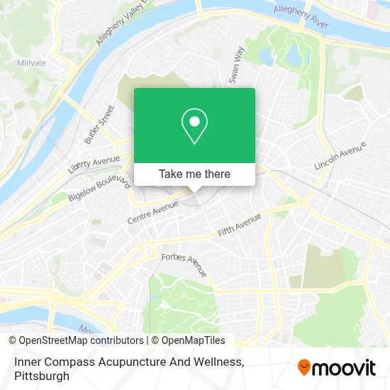 Inner Compass Acupuncture And Wellness map